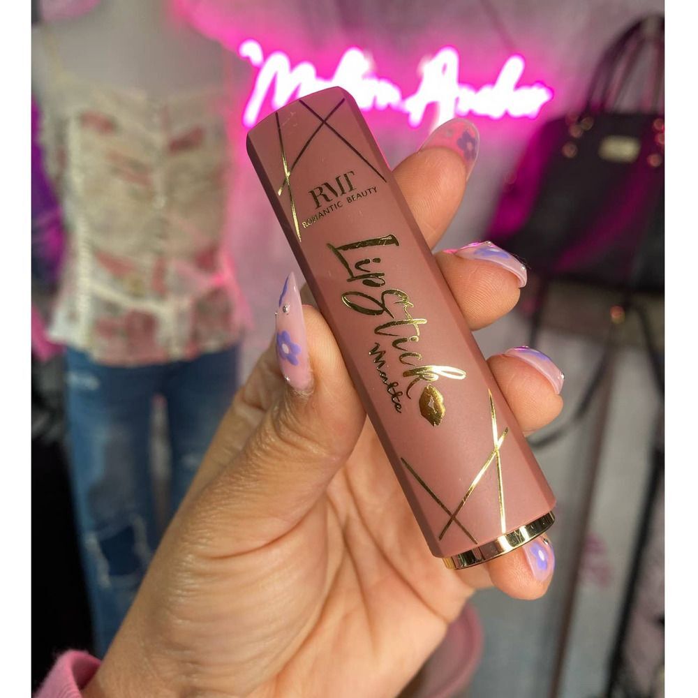 NEW Click Bullet Nude Matte Lipstick by Romantic Beauty #19 - Picture 3 of 6